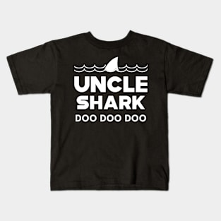 Uncle Shark doo doo doo Kids T-Shirt